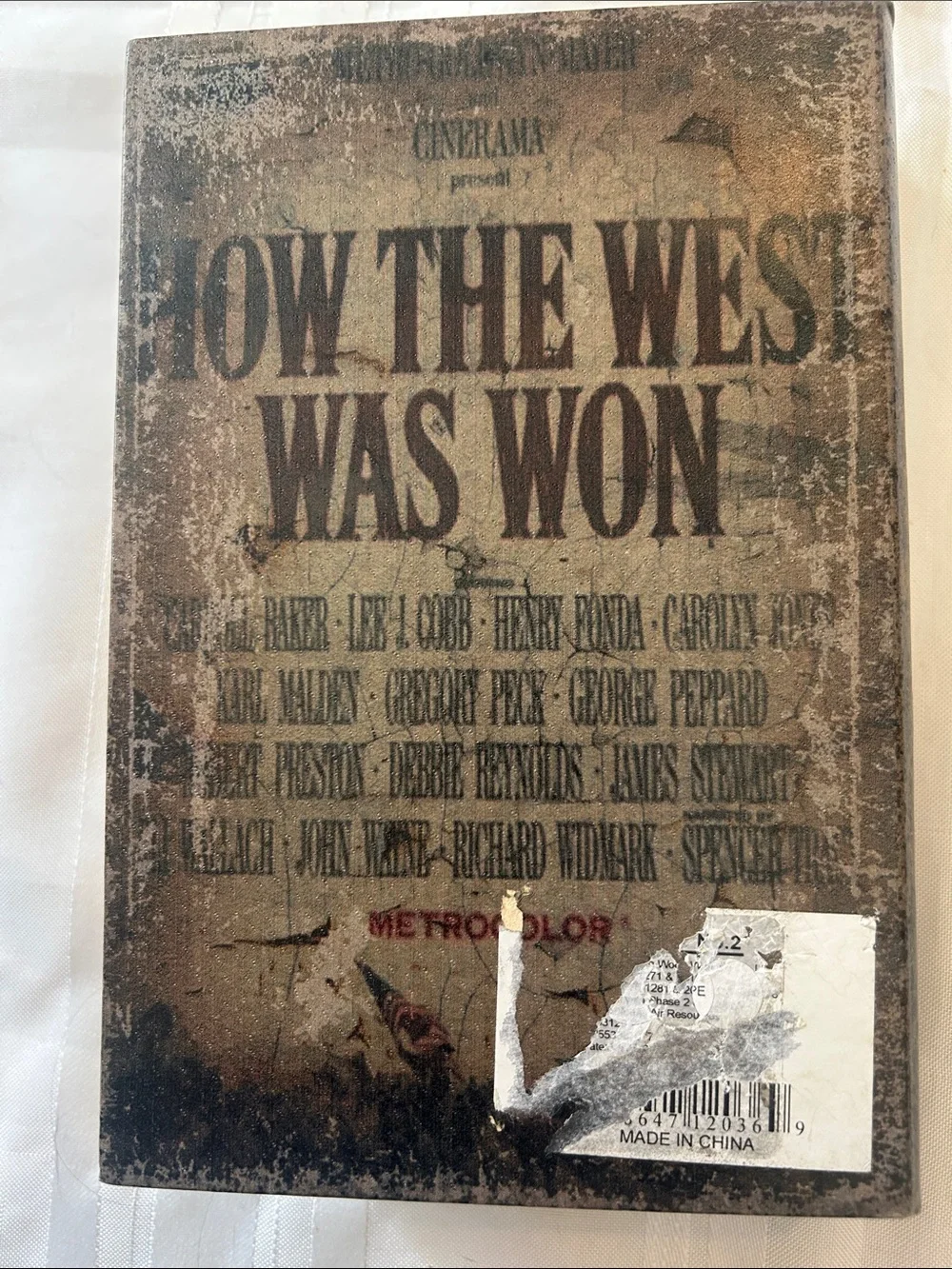 “How The West Was Won” Fake Out Storage Safe